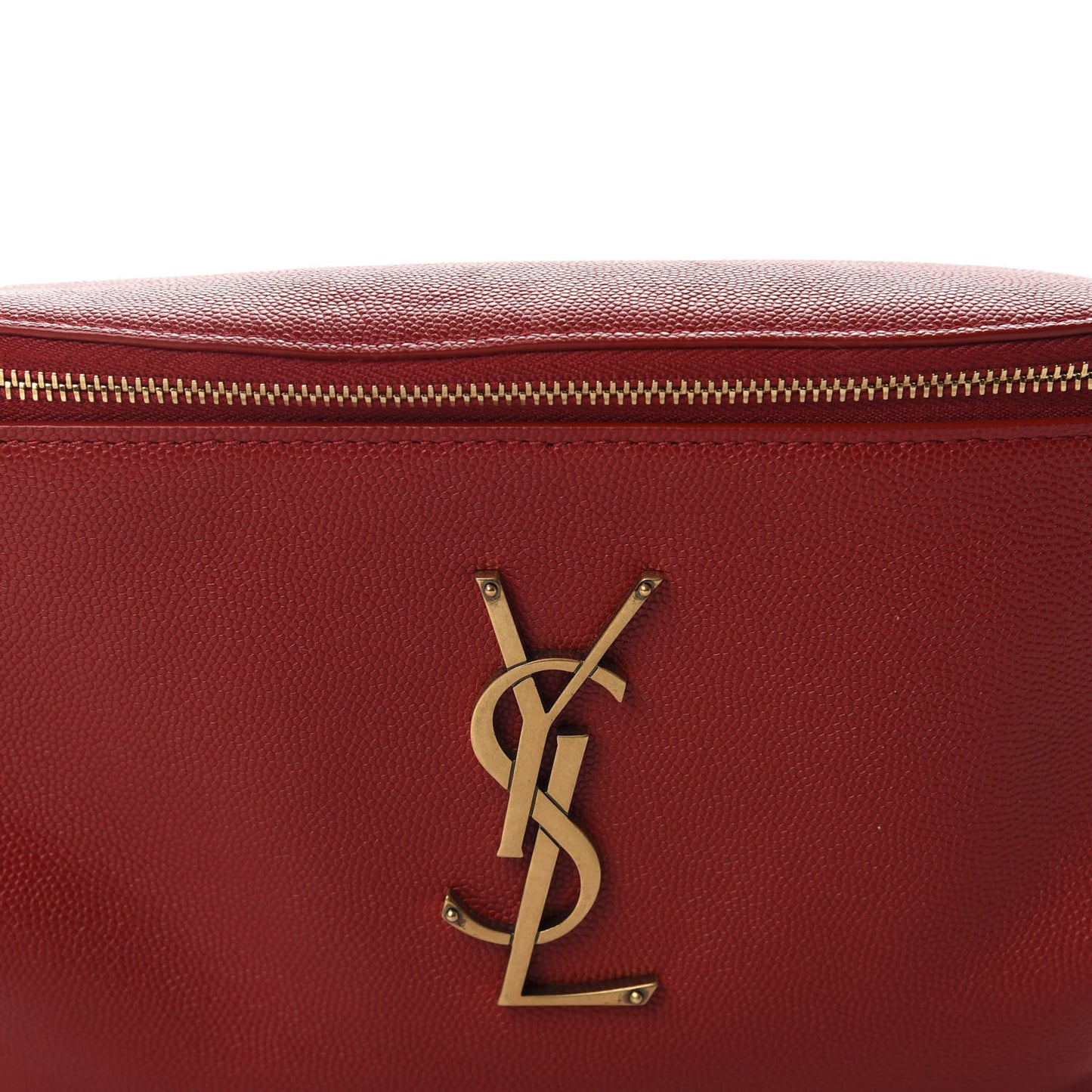 Grain De Poudre Monogram Belt Bag Rouge Eros