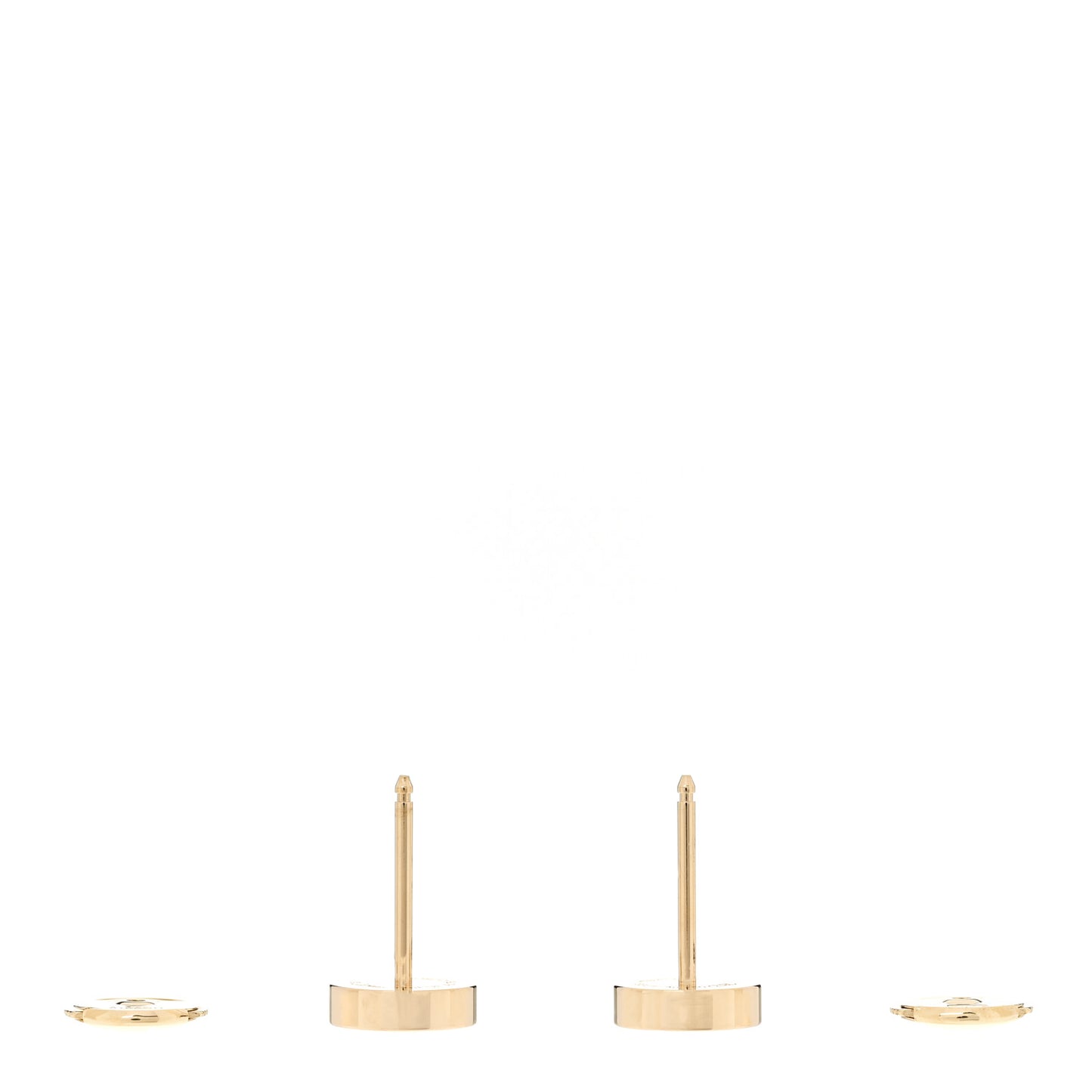 18K Yellow Gold LOVE Earrings