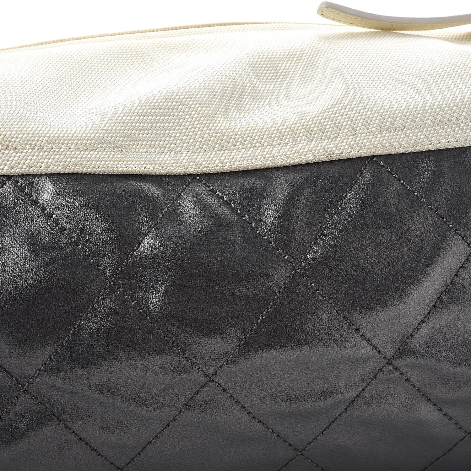 Chanel Coated Canvas Paris Biarritz Hobo Silver 13 of 15