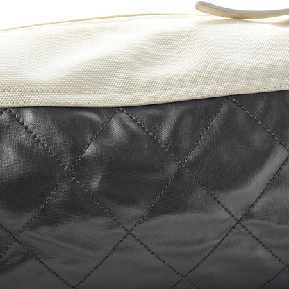 Chanel Coated Canvas Paris Biarritz Hobo Silver 13 of 15