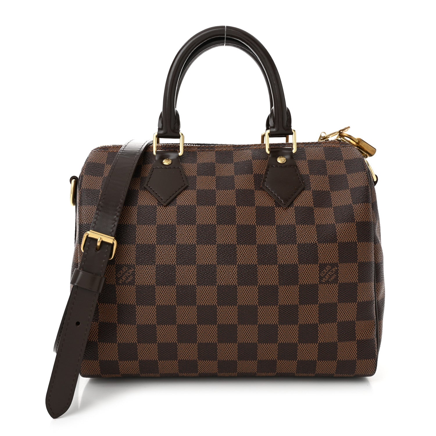 Louis Vuitton Damier Ebene Speedy Bandouliere 25 1 of 10