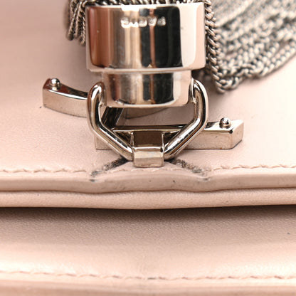 Saint Laurent Smooth Calfskin Classic Monogram Kate Tassel Chain Wallet Nude Powder 12 of 13