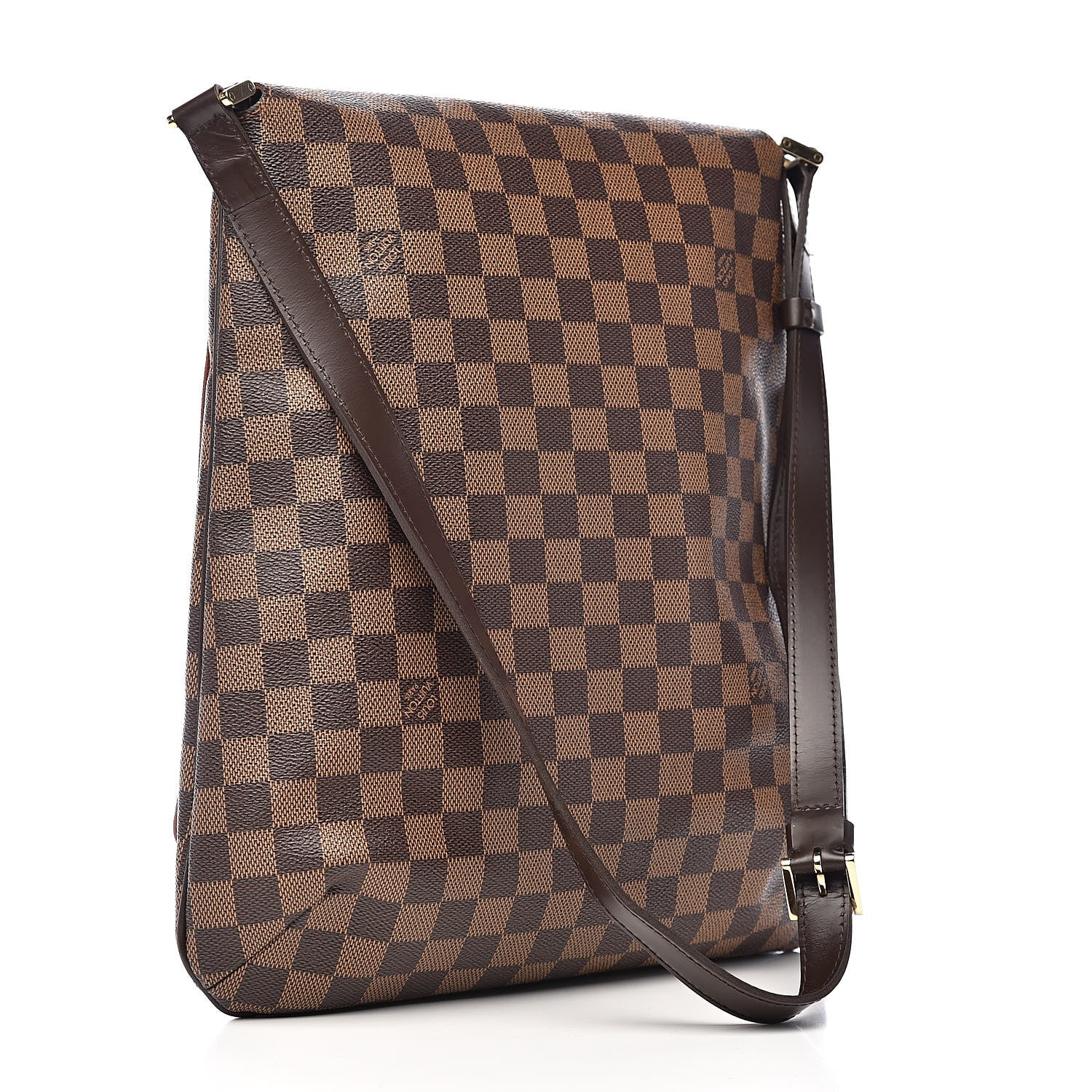 Louis Vuitton Damier Ebene Musette GM 3 of 16