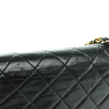 Chanel Lambskin Quilted Medium Double Flap Black 5 of 8
