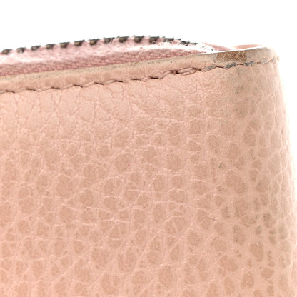 Gucci Calfskin Butterfly Farfalla Zip Around Wallet Perfect Pink 11 of 12