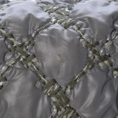 Chanel Nylon Quilted Medium Tweed on Stitch Bubble Green 16 of 17