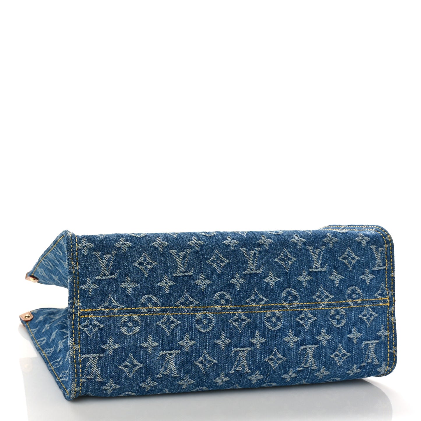 Monogram Denim Onthego MM Blue