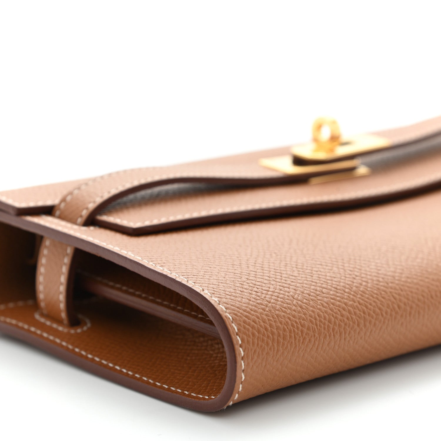 Hermes Epsom Kelly Wallet To Go Gold 8 of 9