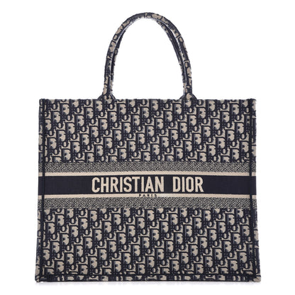 Christian Dior Oblique Book Tote Blue Multicolor 1 of 7
