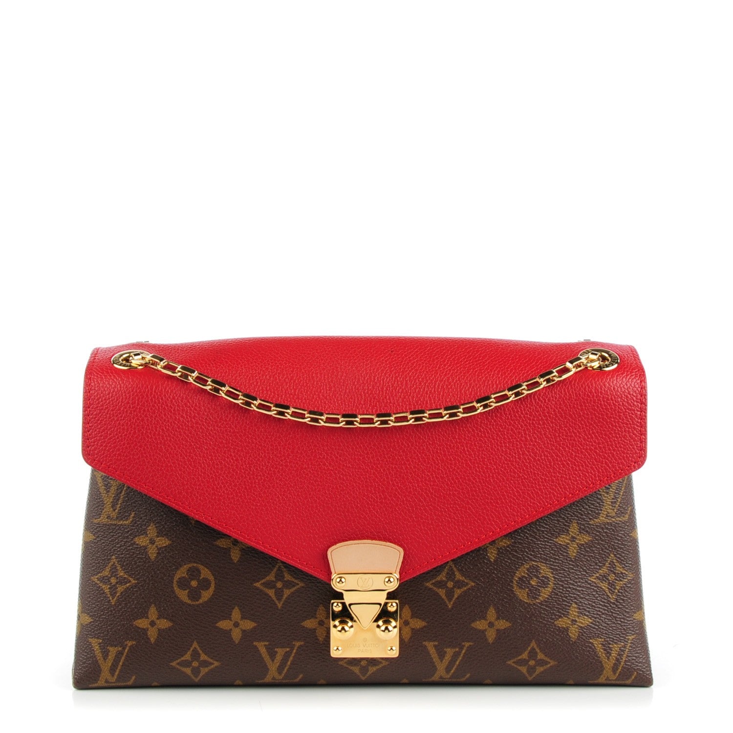 Louis Vuitton Monogram Pallas Chain Cherry 1 of 7