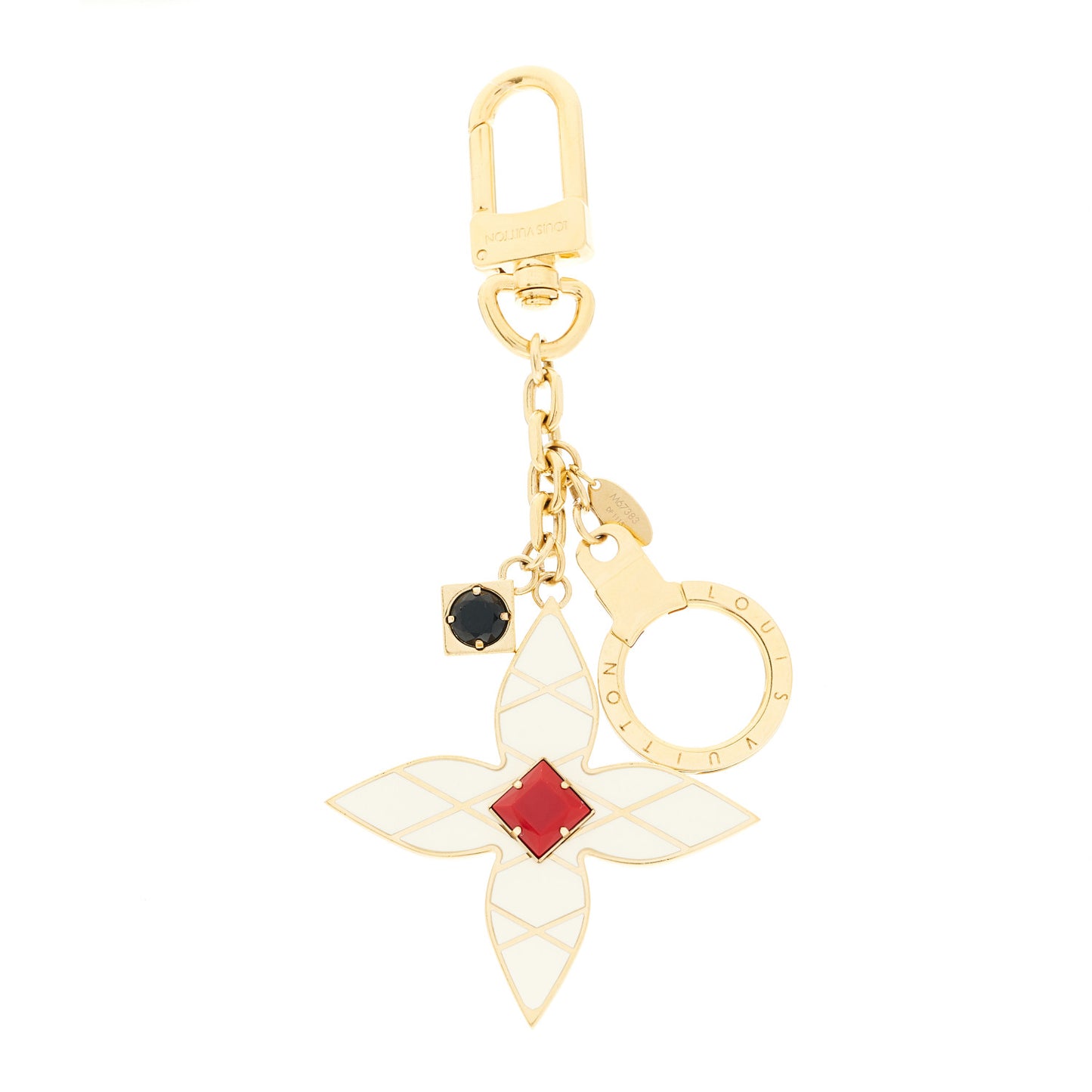 Malletage Blossom Bag Charm Key Holder