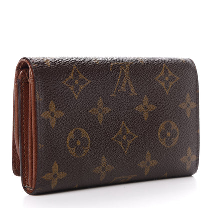 Louis Vuitton Monogram Porte-Monnaie Billets Tresor Wallet 3 of 8