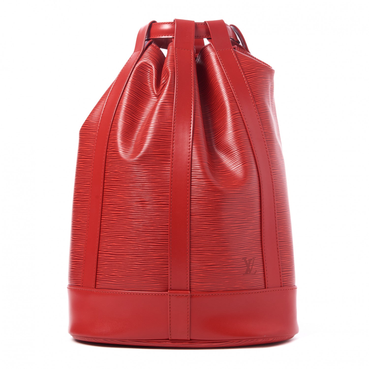 Louis Vuitton Epi Randonnee PM Castillan Red 1 of 9