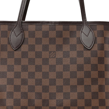 Louis Vuitton Damier Ebene Neo Neverfull MM Rose Ballerine 8 of 12