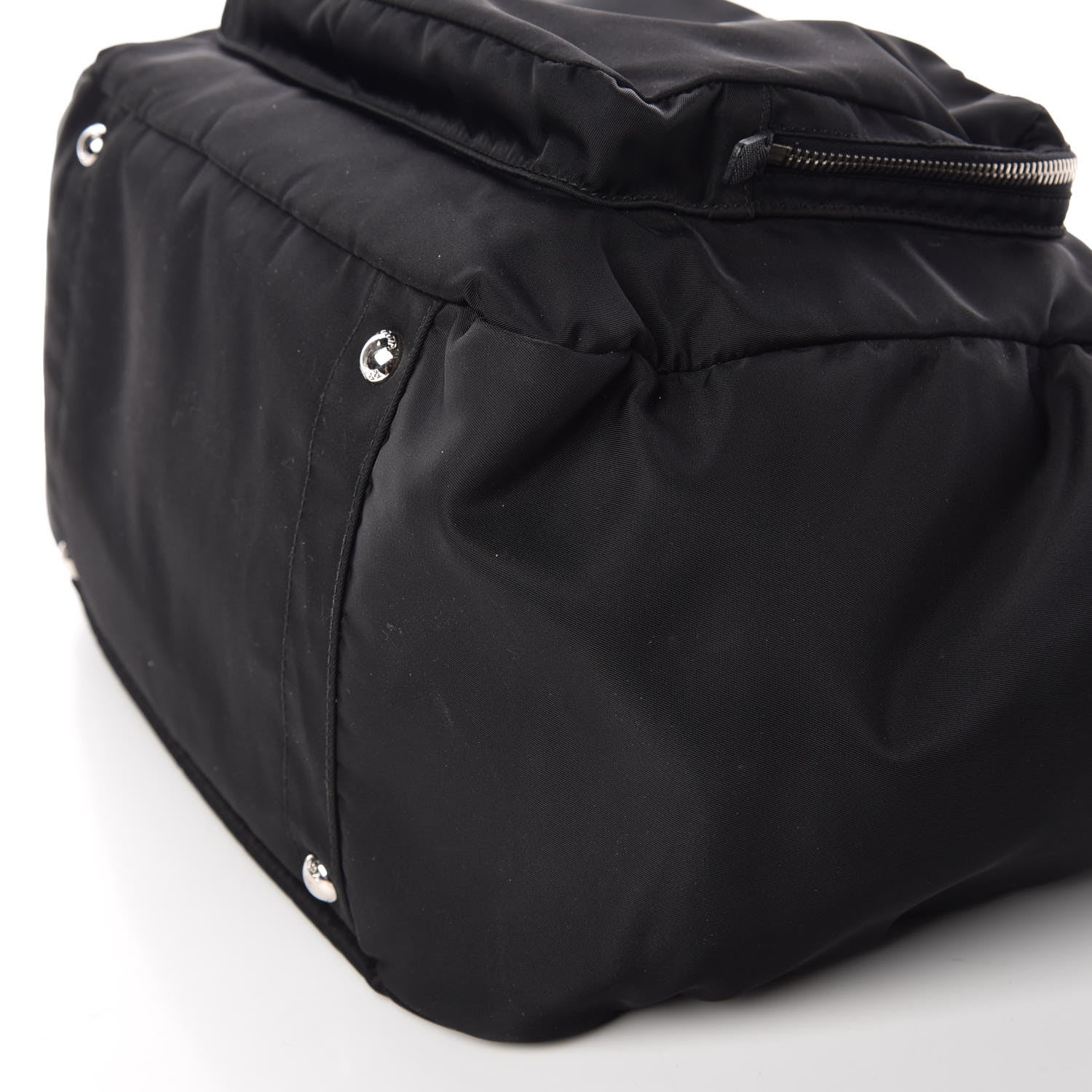 Prada Tessuto Nylon Vela Diaper Bag Black 8 of 11