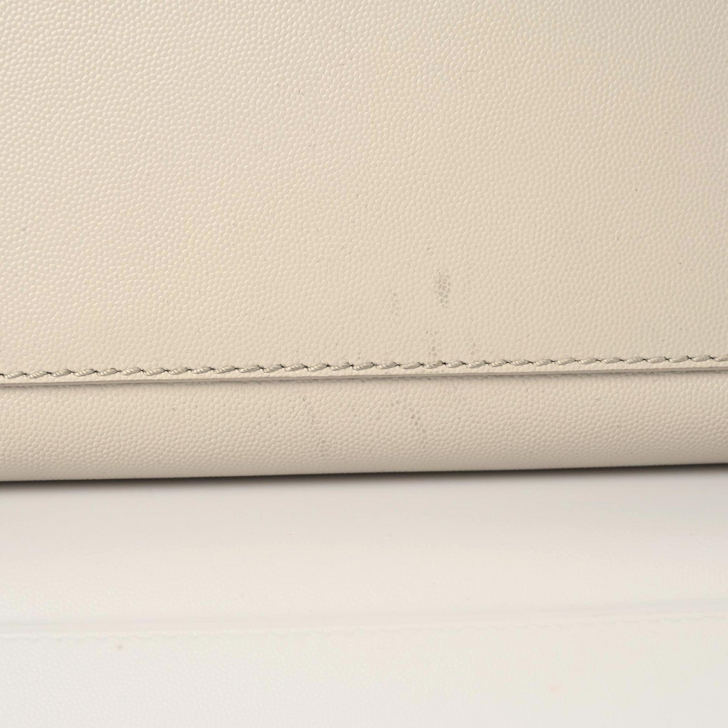 Chanel Caviar Small Studded Deauville Tote Ivory 15 of 22