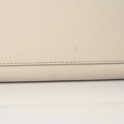 Chanel Caviar Small Studded Deauville Tote Ivory 15 of 22
