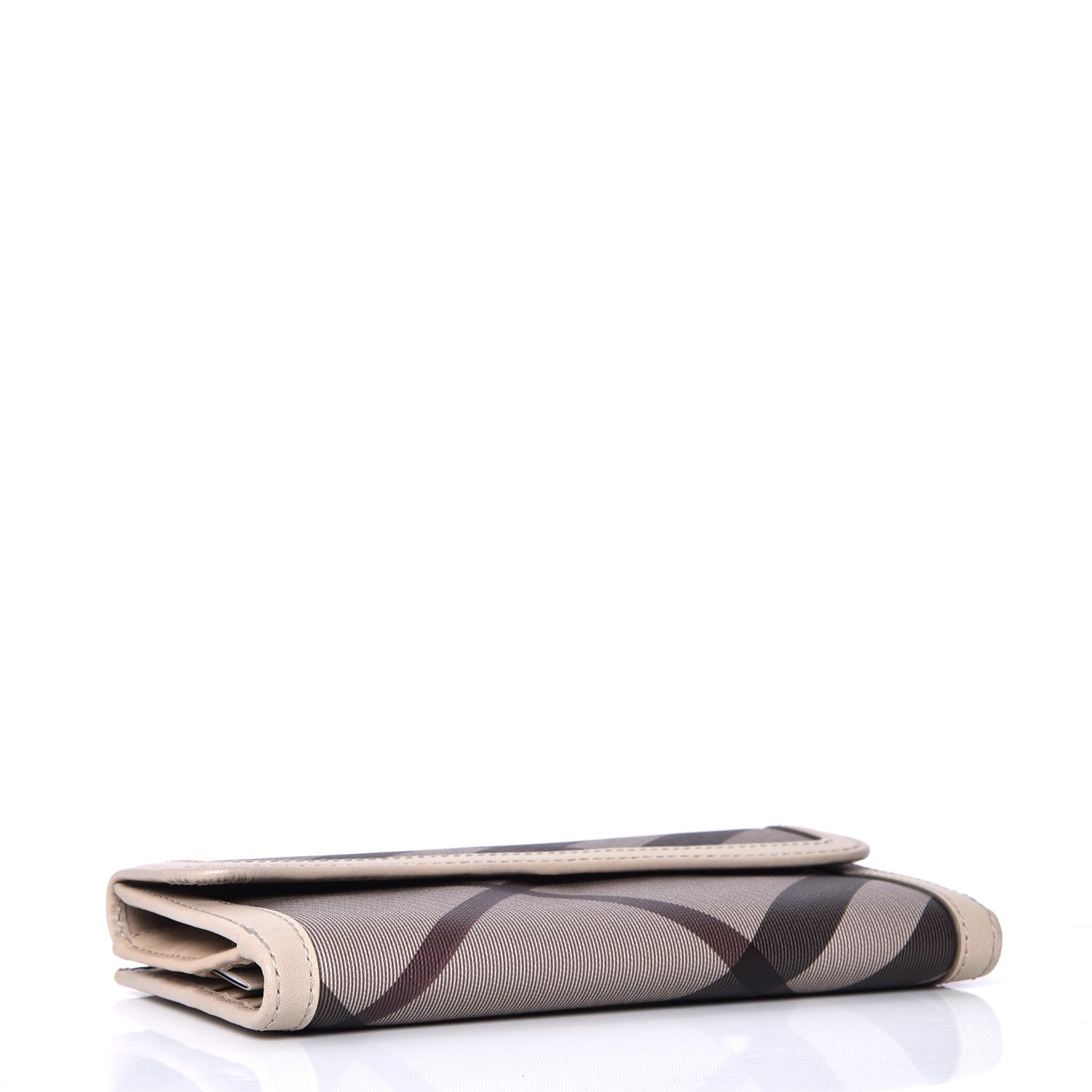 Burberry Smoked Check Continental Wallet Trench 4 of 9