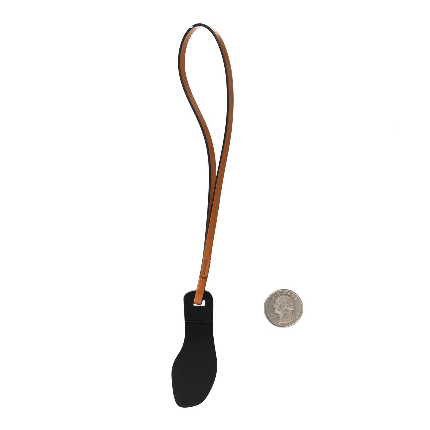 Epsom Butler Calfskin Hunter Oran Nano Bag Charm Bleu Brume