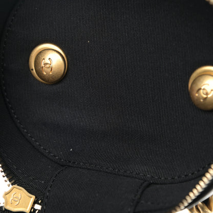 Chanel Lambskin Quilted Small Vanity Case Black 13 of 14