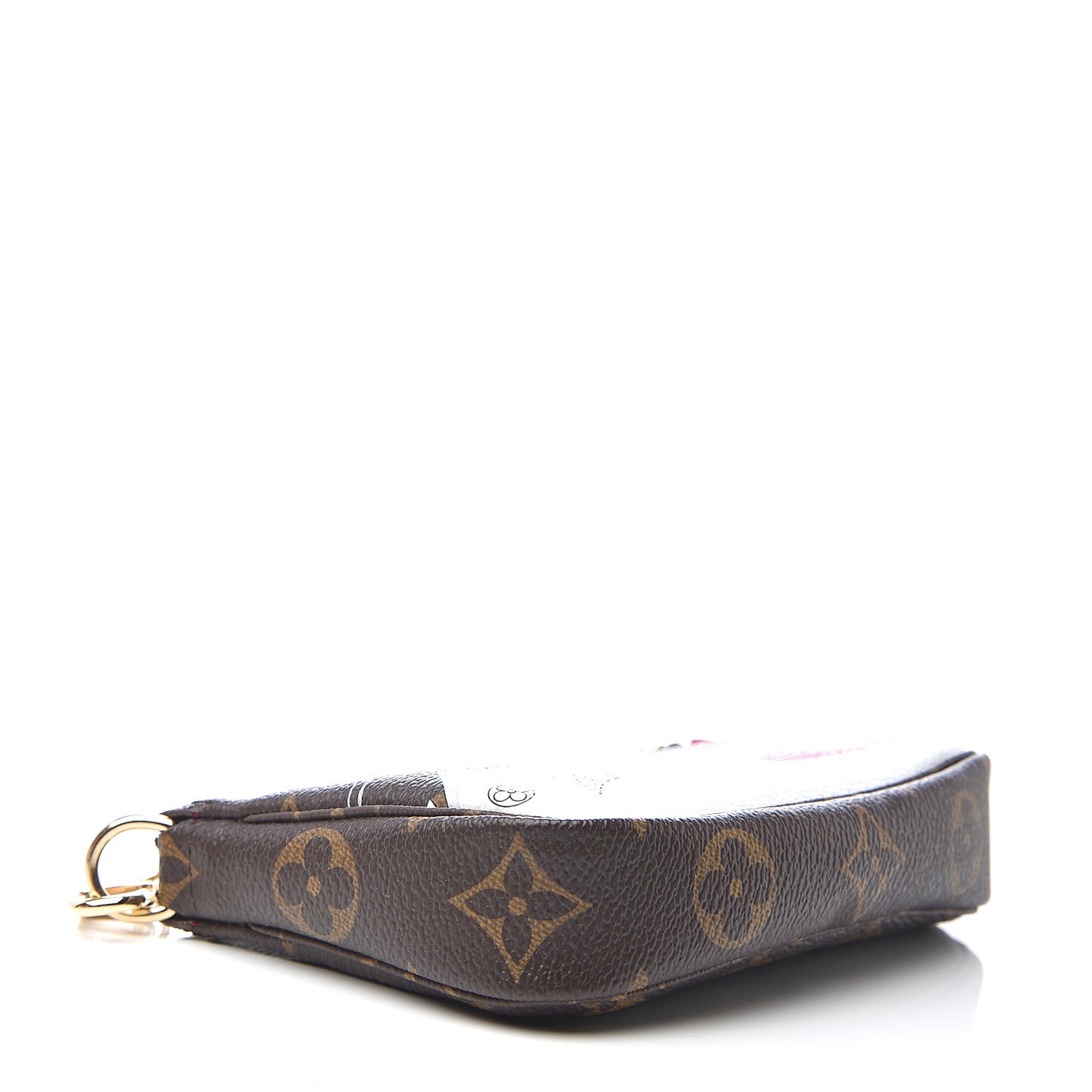 Monogram 2019 Christmas Animation Mini Courchevel Pochette Accessories Fuchsia