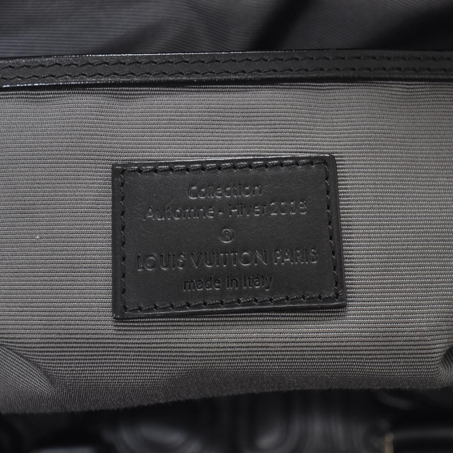 Louis Vuitton Calfskin Embossed Speedy Cube 30 Black 7 of 8