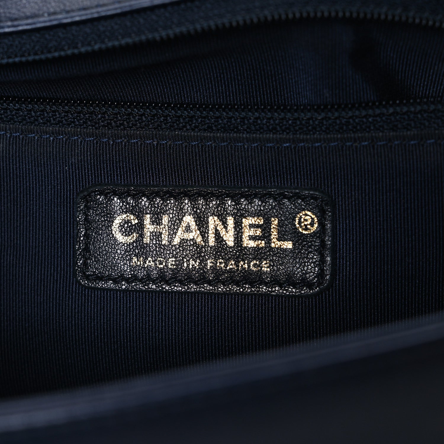 Chanel Lambskin Quilted New Medium Boy Flap Navy 6 of 11