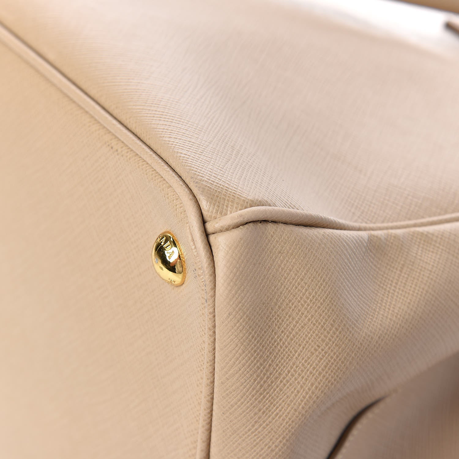 Prada Saffiano Medium Galleria Double Zip Tote Sabbia 14 of 15