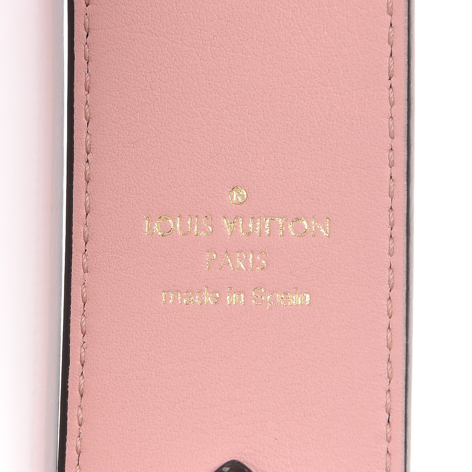 Louis Vuitton Monogram Bandouliere Shoulder Strap Rose Poudre 3 of 3