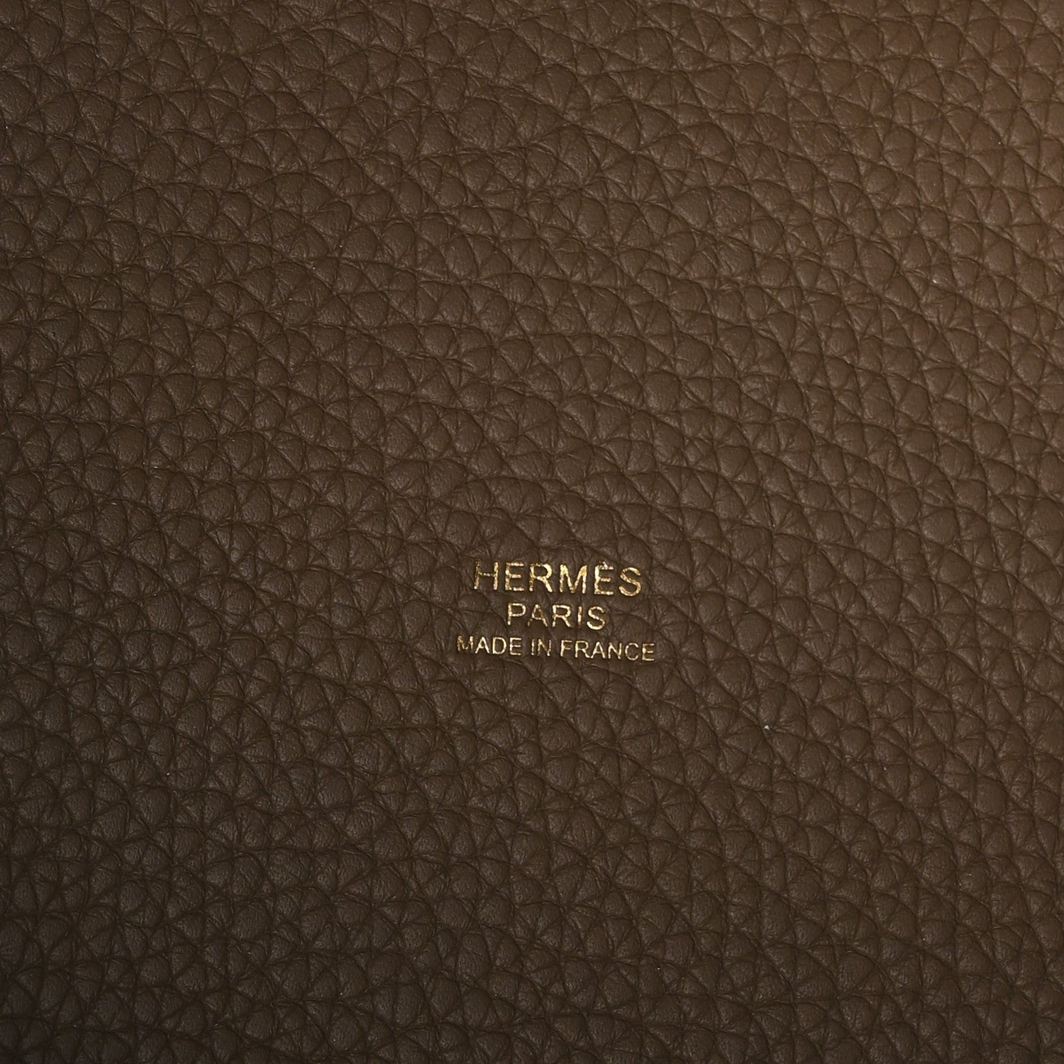 Hermes Taurillon Clemence Picotin Lock 22 MM Etoupe 5 of 11