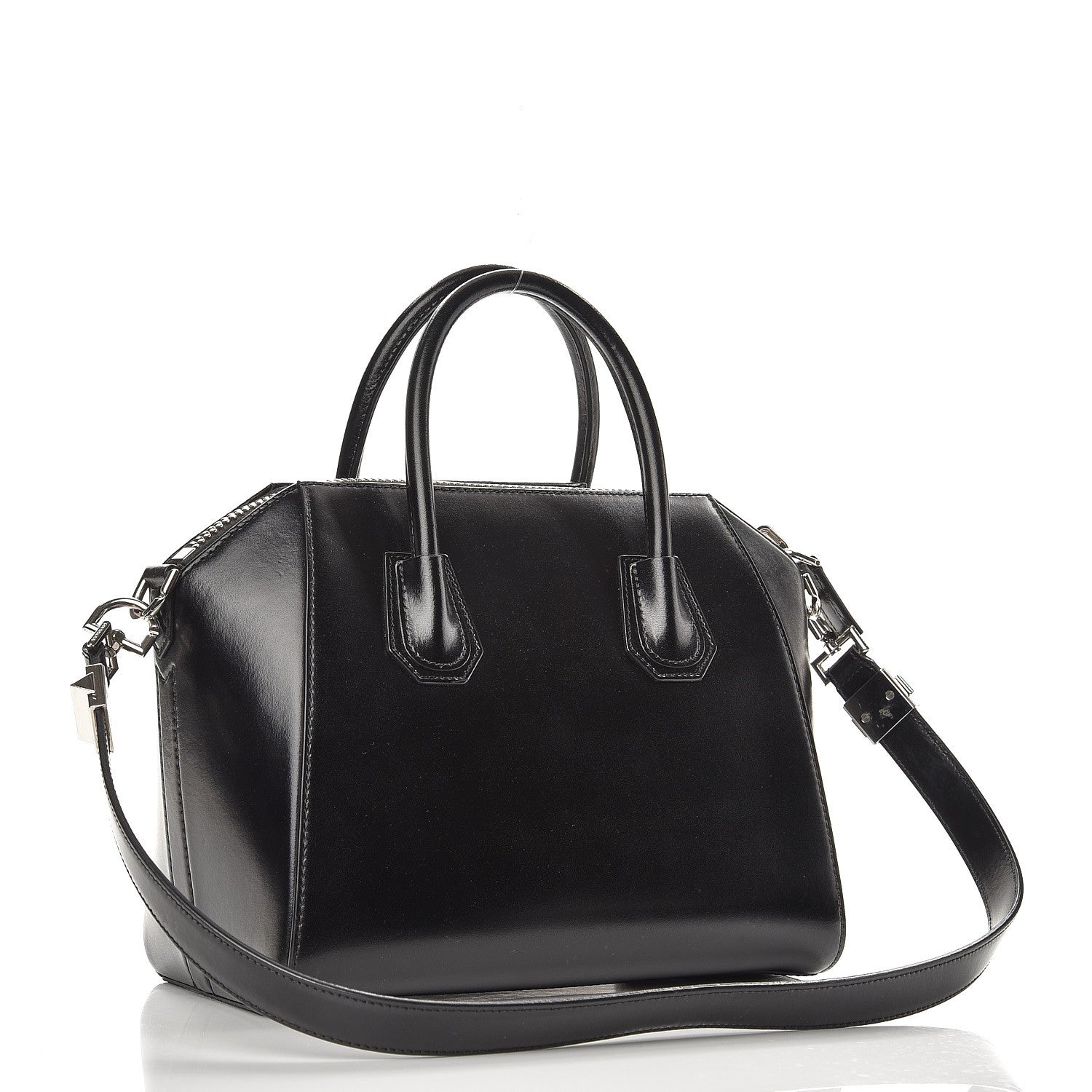 Givenchy Shiny Lord Calfskin Small Antigona Black 4 of 10