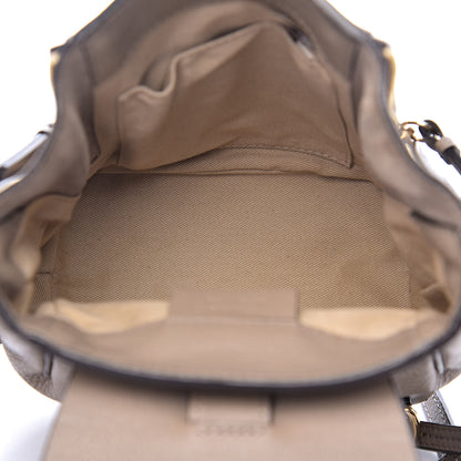 Chloe Suede Calfskin Mini Faye Backpack Motty Grey 5 of 12