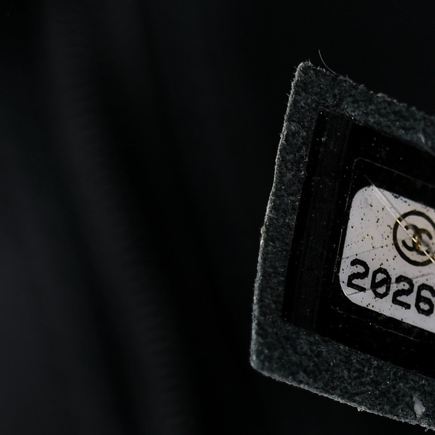 Sheepskin Quilted Chain Handle Large Shopping Tote Black