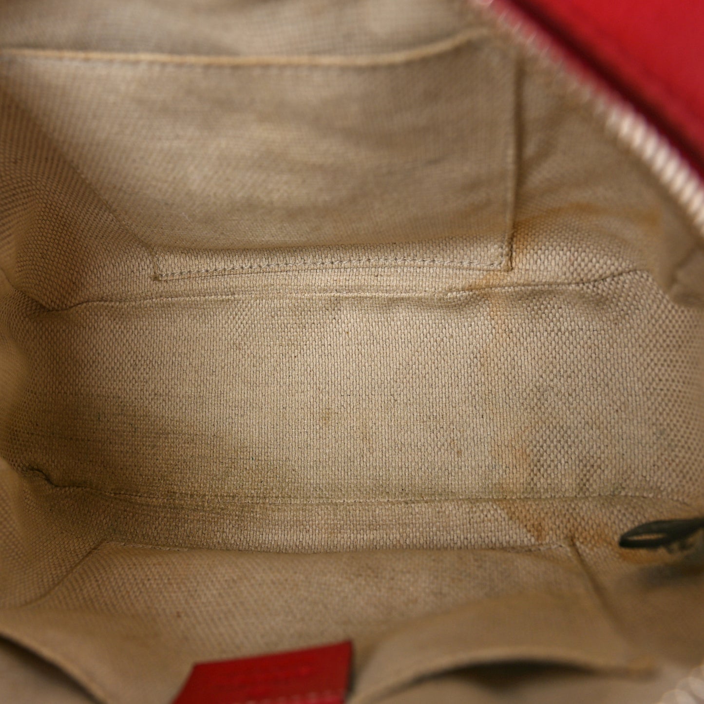 Pebbled Calfskin Small Soho Disco Bag Tabasco Red