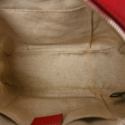 Gucci Pebbled Calfskin Small Soho Disco Bag Tabasco Red 5 of 10