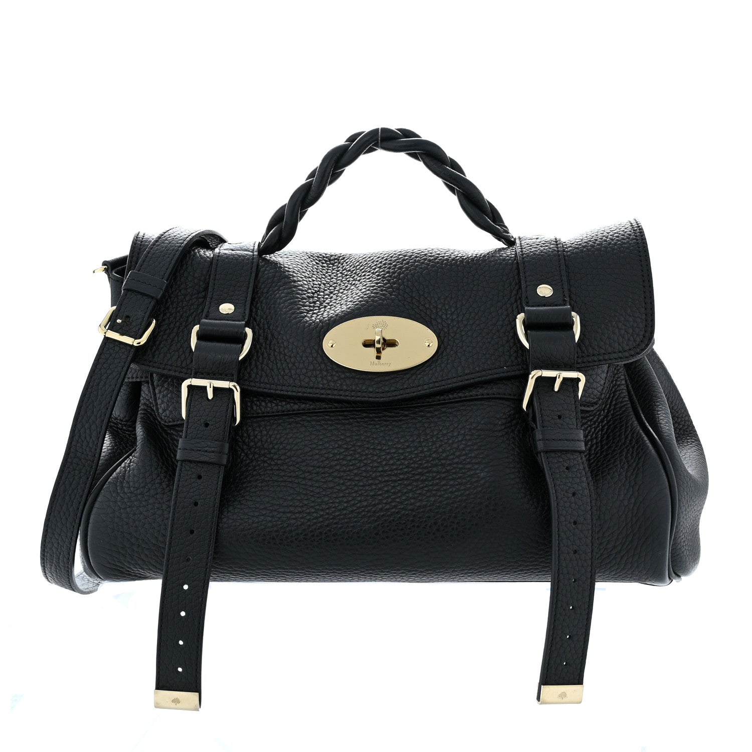 Mulberry Heavy Grain Medium Alexa Black 1 of 10