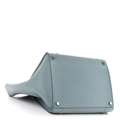 Celine Baby Grained Calfskin Medium Phantom Luggage Glacier 4 of 10
