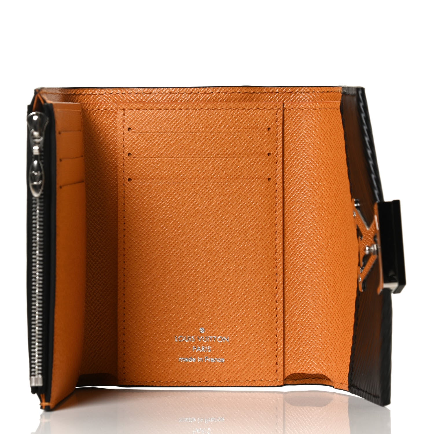 Louis Vuitton Epi Grenelle Compact Wallet Black 5 of 10
