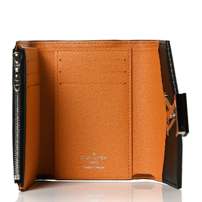Louis Vuitton Epi Grenelle Compact Wallet Black 5 of 10