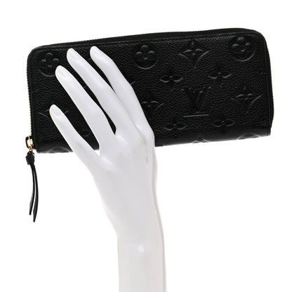 Louis Vuitton Empreinte Clemence Wallet Black 2 of 7