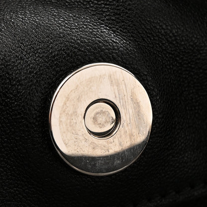 Gucci Sakai Be Green Calfskin Diagonal Stitched Medium Blondie Tote  Black 12 of 12