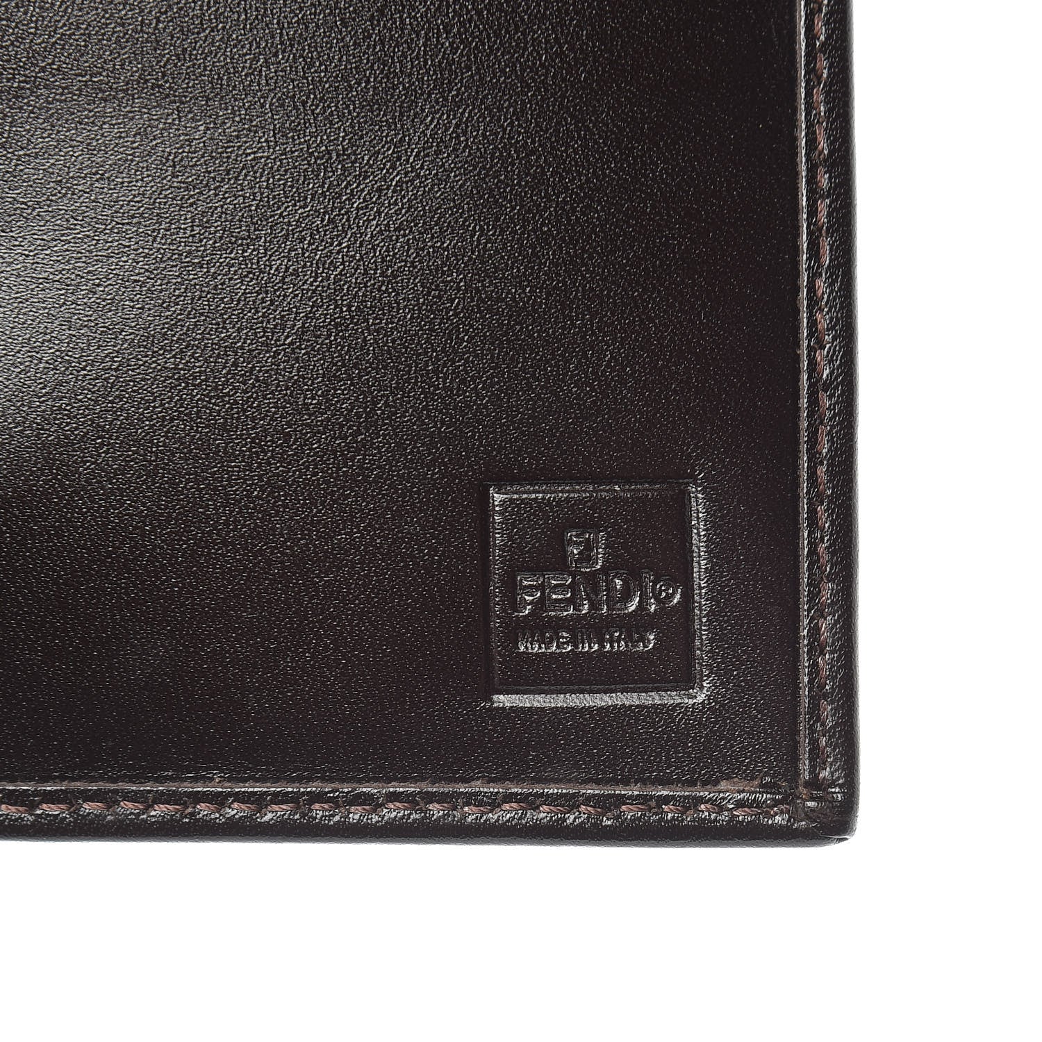Fendi Zucca Compact Wallet Tobacco 6 of 8