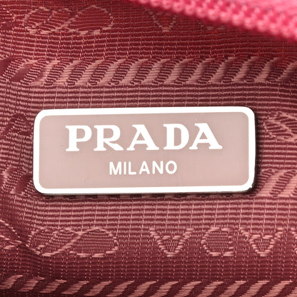 Prada Tessuto Nylon Mini Re-Edition 2000 Bag Begonia 8 of 14