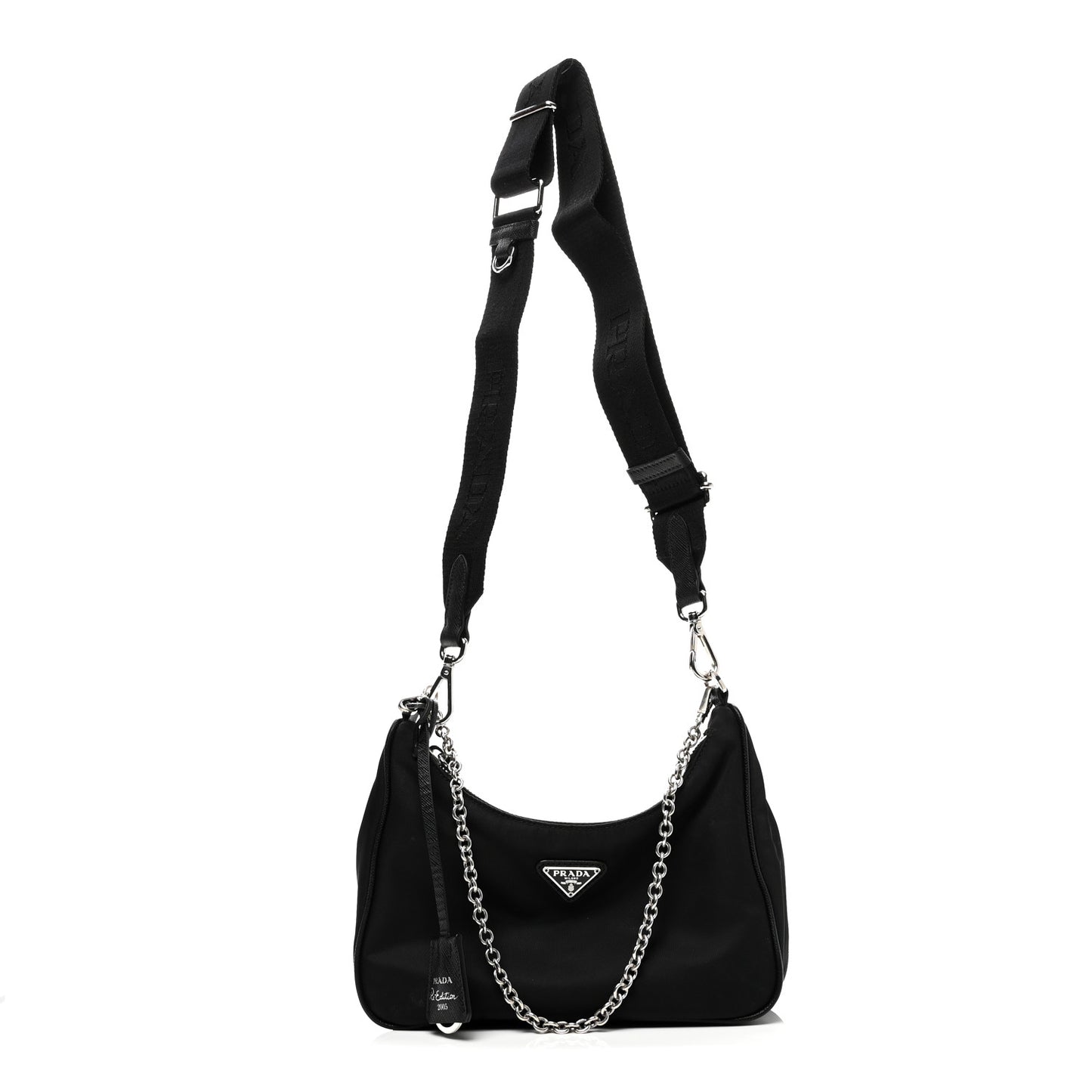 Nylon Re-Edition 2005 Shoulder Bag Black