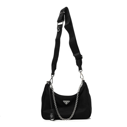 Prada Nylon Re-Edition 2005 Shoulder Bag Black 1 of 9