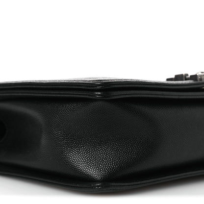Chanel Caviar Quilted New Medium Boy Flap Black 9 of 11