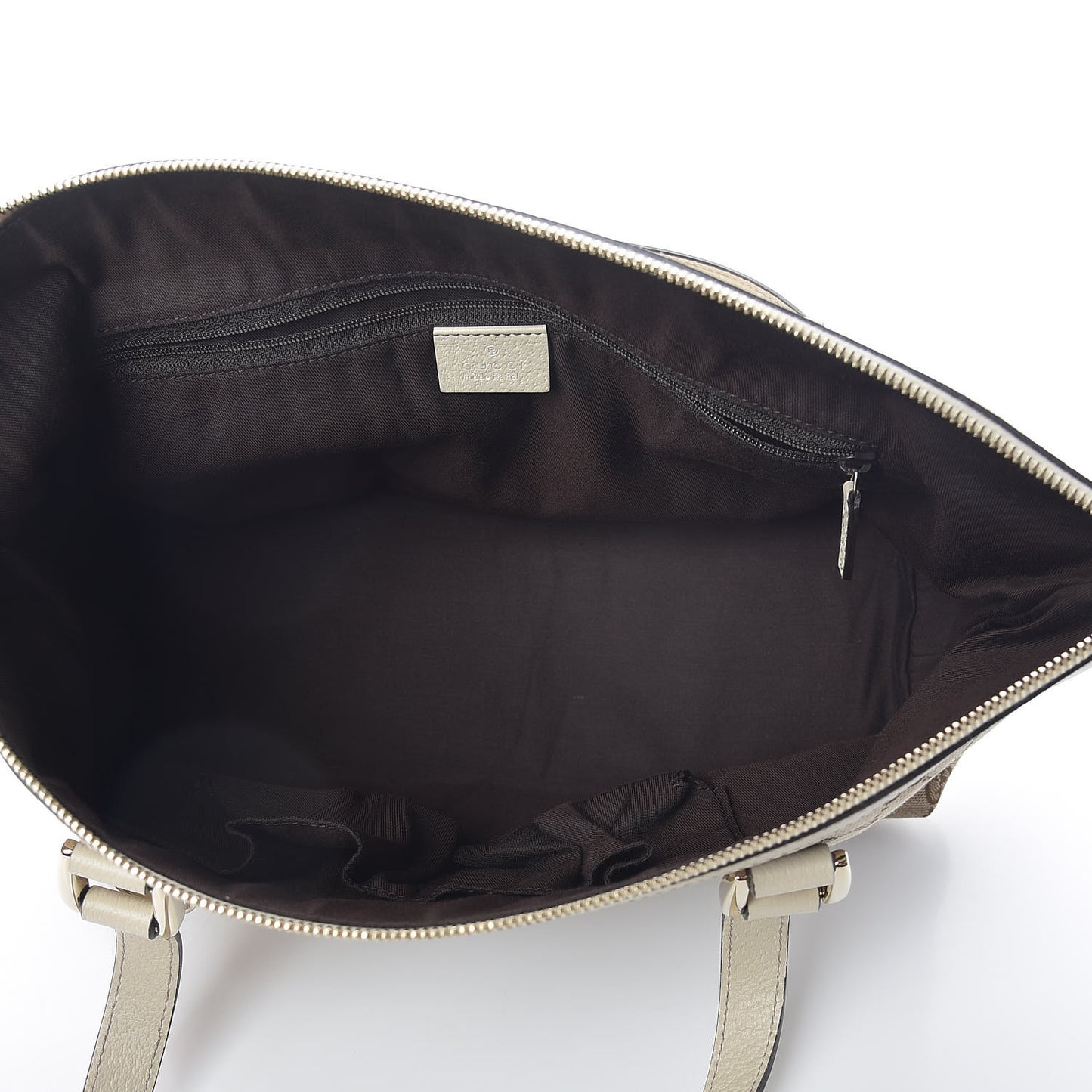 Monogram Small Abbey Tote Off White