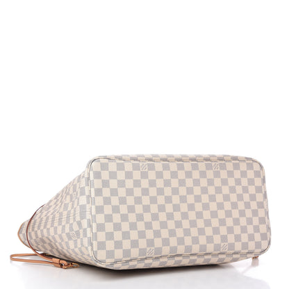 Louis Vuitton Damier Azur Neo Neverfull GM Rose Ballerine 4 of 12