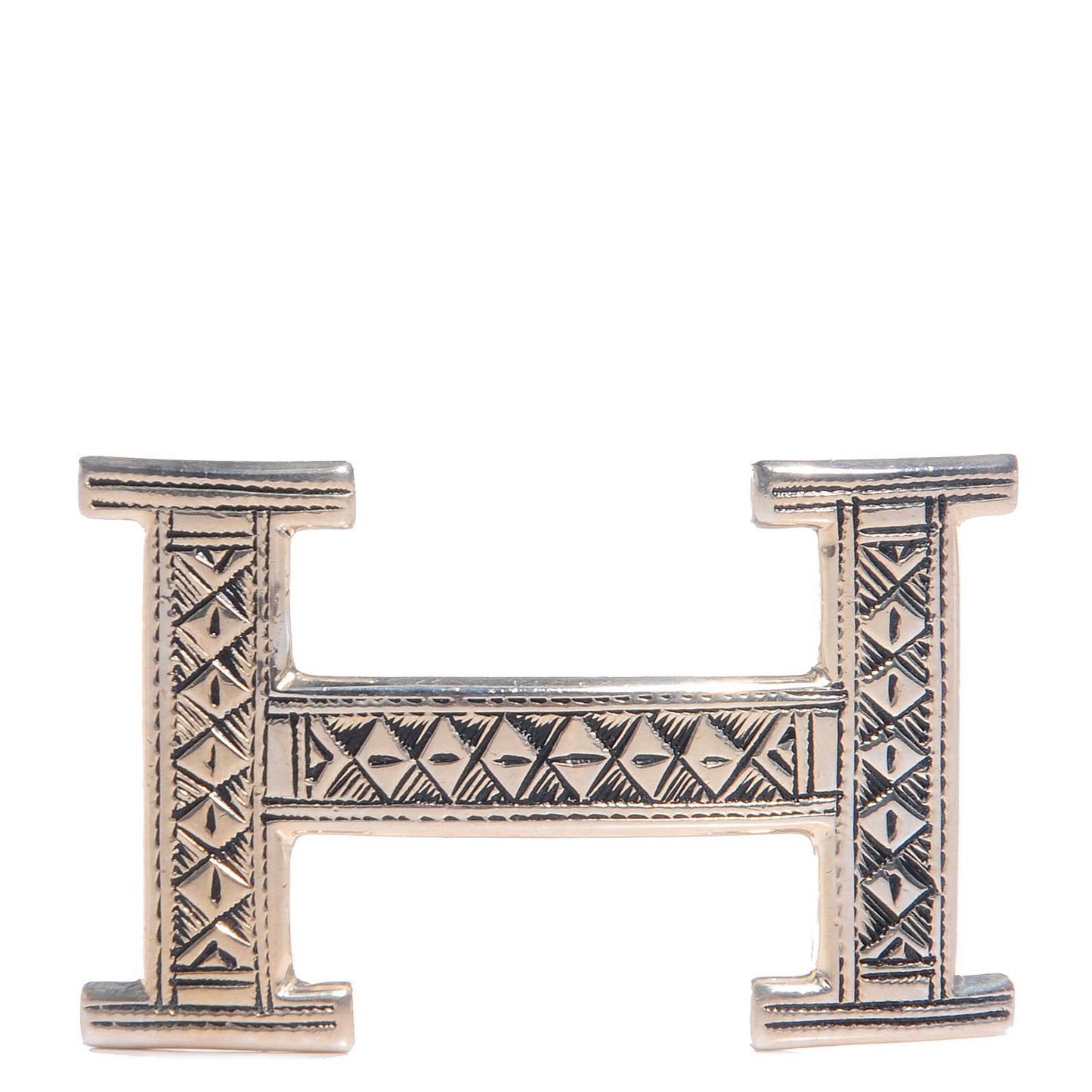 Sterling Silver Touareg 32mm H Belt Buckle