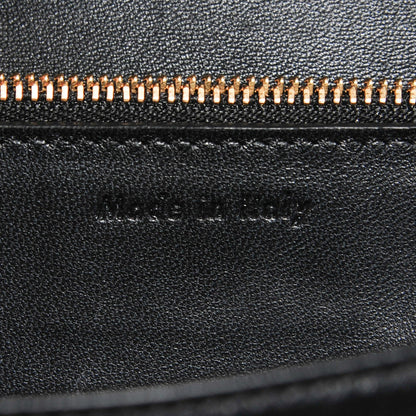 Celine Goatskin Medium Classic Box Flap Bag Black 6 of 8